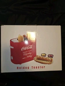 Coca-Cola New Pop Up Hot Dog Toaster Cooker Machine Retro Red New in Box! - Picture 1 of 5