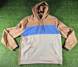 Ben Sherman Sportswear Full Zip Athletic Hoodies Long Sleeve Men's Size L Beige - Picture 1 of 8