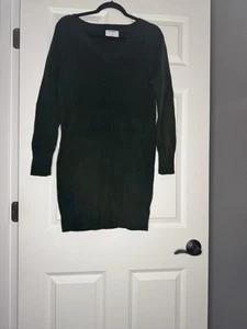 Old Navy Sweater Dress Ribbed Green Medium - Picture 1 of 2