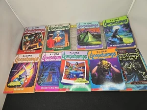 Goosebumps 9 Paperback Apple Lot R.L. Stine 90's #1 - Imagen 1 de 19