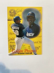 1@96 Ultra Richard Hidalgo Golden Prospect Gold Medallion #8 - Picture 1 of 2