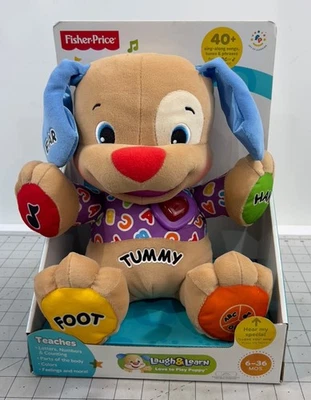 Fisher-Price Ríe y Aprende Amor Para Jugar Cachorro Nuevo Antiguo Stock Foto 1 de 4