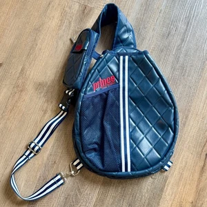 Bolso Bandolera Prince Pickleball Usado Acolchado Azul Marino - Imagen 1 de 6