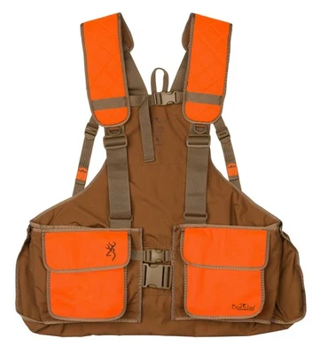 Browning Strap Bird N' Lite 2.0 w/o Embroidery Vest, Tan/Blaze, 2XL, 3059335804 - Image 1 of 2
