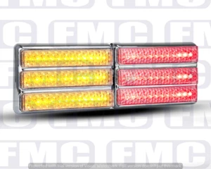 200CCARM6 Chrome Series Stop/Tail & Indicator 380 series strip lamps 12V Only - Picture 1 of 4