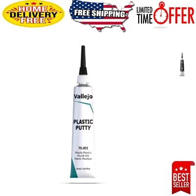 Masilla de plástico acrílico blanco de 20 ml - Ideal para proyectos de modelado y restauración Foto 1 de 3