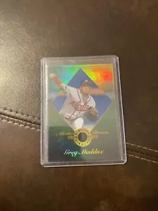 1996 Pinnacle Zenith Diamond Club Greg Maddux #18 HOF - Picture 1 of 2