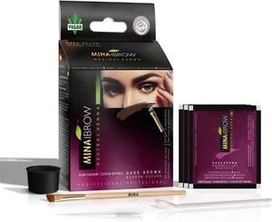 Minaibrow Eyebrow Color Dark Brown|Natural Spot coloring Hair Tinting Powder, Wa - Picture 1 of 8