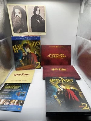 Harry Potter and the Chamber of Secrets (Blu-ray Disc, 2009, 3-Disc Set, WS... - Image 1 of 4