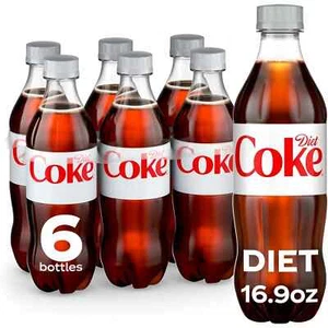 Coca-Cola dietética, 16,9 fl oz, paquete de 6 (el paquete puede variar) - Imagen 1 de 3