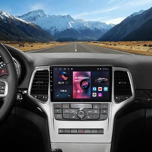 9" Carplay For Jeep Grand Cherokee 2010-2013 Car Stereo Radio Android 13 64G - Picture 1 of 12