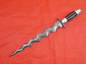 EXCEPTIONAL ANTIQUE SILVER MOUNTED LUZON FILIPINO DAGGER Philippines Blade Sword - Picture 1 of 17
