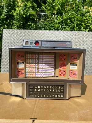 Rowe AMI Counter Wallbox WRA-200 Jukebox Selection Chrome Vintage - Image 1 of 4