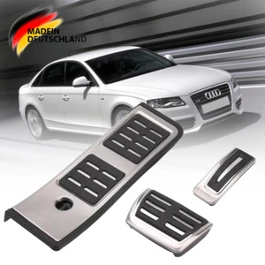 Für Audi A4 B9 A5 8W Q5 FY Pedalset Pedale Pedalkappen Fußstütze Edelstahl DHL, - Bild 1 von 19