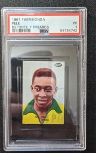 1967 Fher Konga Sport Y Premios Pele PSA 1 KEINE höher keine früheren Verkäufe - Bild 1 von 6