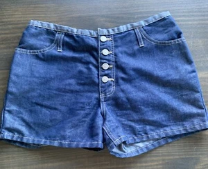 Bum Equipment Blue Jean Shorts Womens Y2K Vintage Denim - Picture 1 of 5