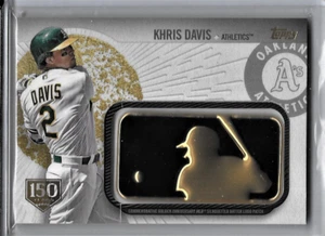 Kris Davis 2019 Golden Anniversary Batter Logo Limited Edition Card 125 of 150 - Bild 1 von 4