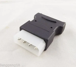 1x SATA 15Pin Male Power Connecter to 4pin Molex Male Adapter Converter Changer - Picture 1 of 6