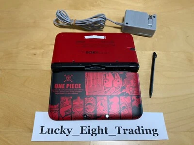 Cargador Consola Nintendo 3DS XL LL One Piece R Luffy Red ver versión japonesa [CC] Foto 1 de 4