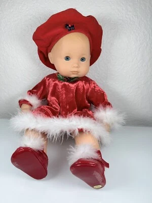 AMERICAN GIRL Bitty Baby Doll Dressed In Santa's Little Helper Christmas Outfit  - Image 1 of 4