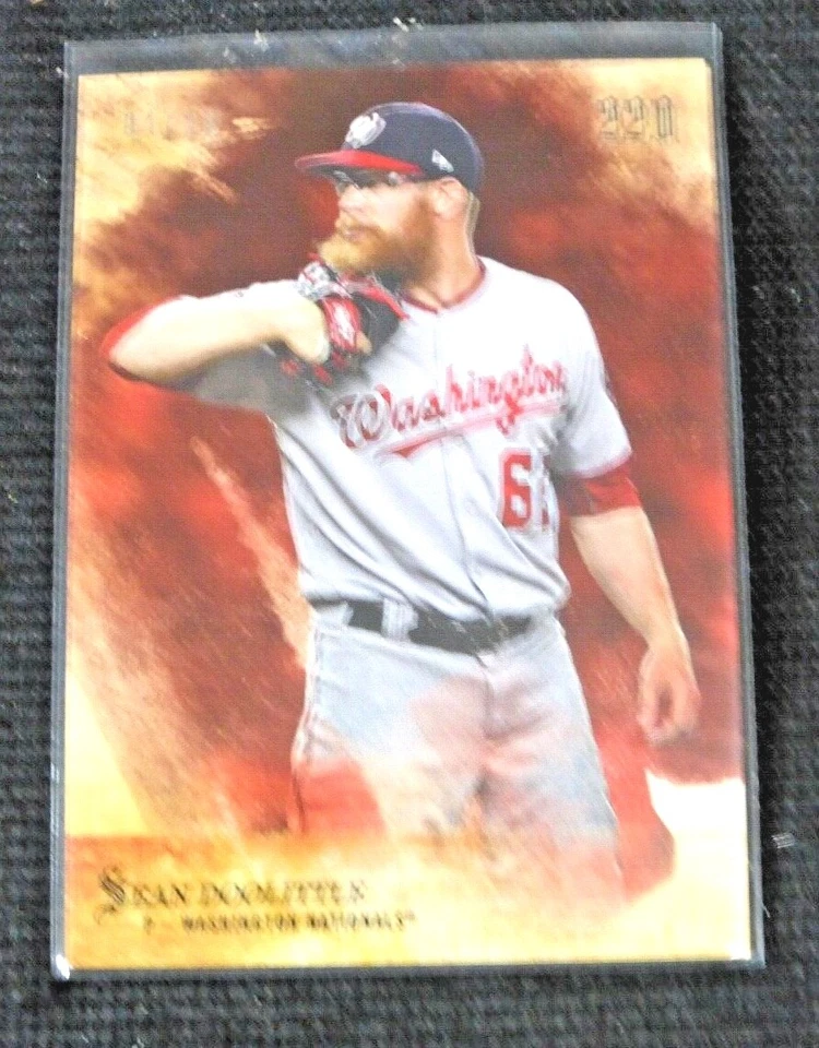 2018 Topps X Bryce Harper 220 Sean Doolittle #13B RED #d/10 Washington Nationals - Image 1 of 1