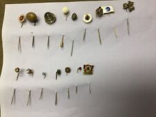 Lot of Vintage Antique Unusual Stick Pins Mustard Seed, Football More