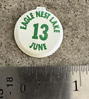 Vintage Eagles Nest Lake New Mexico Tin Pass Badge