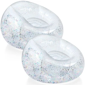 Inflatable Bean Bag Chair for Adult Bean Bag Sofa Chair Blow up Inflatable Fu... - Picture 1 of 7