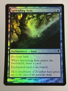MTG Zendikar Spreading Seas Foil 70/249 MP - Picture 1 of 2
