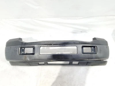 2005 2006 2007 Ford F350 OEM para-choque dianteiro inferior cinza preto boa forma tem amassados - Imagem 1 de 4