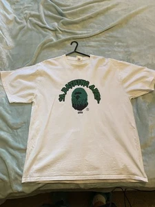 Title: A Bathing Ape BAPE GUNNA COLLAB White T-Shirt XXL - Used - Picture 1 of 2
