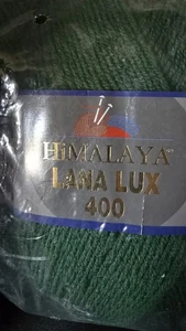 MEZCLA DE LANA HIMALAYA LANA LUX 400 3,5 OZ COLOR VERDE - Imagen 1 de 6