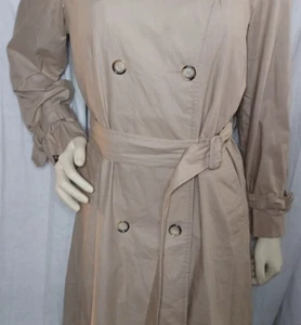 Vintage 70s I Magnin Trench Coat, Beige. ILGWU made. D2299 - Bild 1 von 19