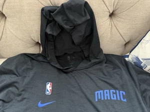 Team Issued Orlando Magic Nike Lightweight Hoodie Men’s 2024 Sweatshirt - Picture 1 of 8