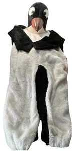 Vintage Penguin Mascot Costume Full Body Suit Adult Party School Event - Picture 1 of 14