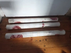 Laura Ashley Freshford Cranberry Wallpaper - Unopened - Wrap teared - Picture 1 of 8