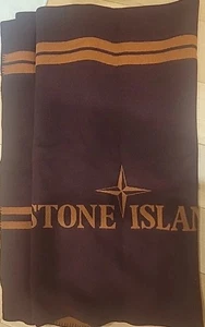 Stone Island Panno Jacquard Decke Burgund Orange Rot - Bild 1 von 4
