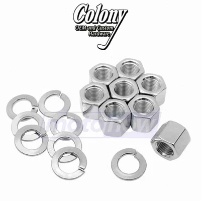 Colony Cylinder Base Nut Kit for 1941-1950 Harley Davidson F - Engine at - Image 1 of 4
