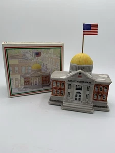 Vintage Home Town America Collection The County Court House 1993. NOS Weihnachten  - Bild 1 von 8