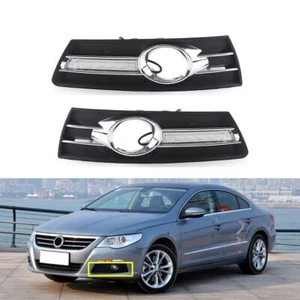 For Volkswagen CC 2009-2011 Sedan Front LED Daytime Running Light Three Colors - Picture 1 of 3
