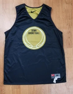 Iowa Hawkeyes Reversible Basketball Jersey Nike Authentic Team Issue M - Picture 1 of 5