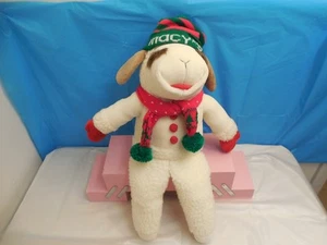 Peluche vintage grande taglia agnello chop 22" shari lewis gioco da collezione - Foto 1 di 4