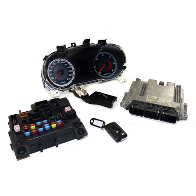 Citroën Engine Control Unit 2,2HDI Tacho Key Immobiliser Set - Image 1 of 4