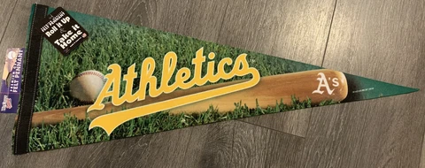 Wincraft 2010 MLB Oakland Athletics Baseball Pennant Flag Cover