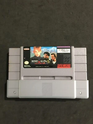HOME ALONE 2 SUPER NINTENDO SNES NTSC AMERICANO USATO SOLO CASSETTA - Immagine 1 di 3