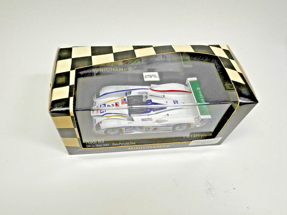 Audi R8 minichamps acabado 3er 1:43 Le Mans 2005 Foto 1 de 4