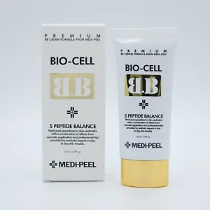 Medi-Peel Bio-Cell BB Cream 50ml Natural Coverage Whitening K-Beauty - Picture 1 of 7