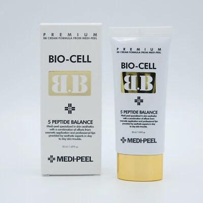Medi-Peel Bio-Cell BB Cream 50ml Natural Coverage Whitening K-Beauty - Image 1 of 4