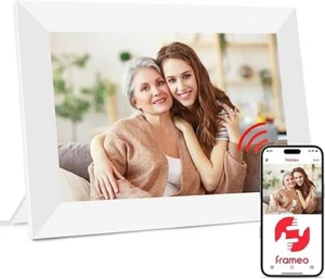 Frameo WiFi Digital Picture Frame 32GB Memory 10.1 Inch, 1280x800 HD IPS Touch S - Picture 1 of 8