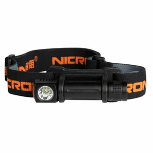 NICRON H10R 130LM Dual-fuel Rechargeable Mini Aluminum Head Lamp A - Bild 1 von 9